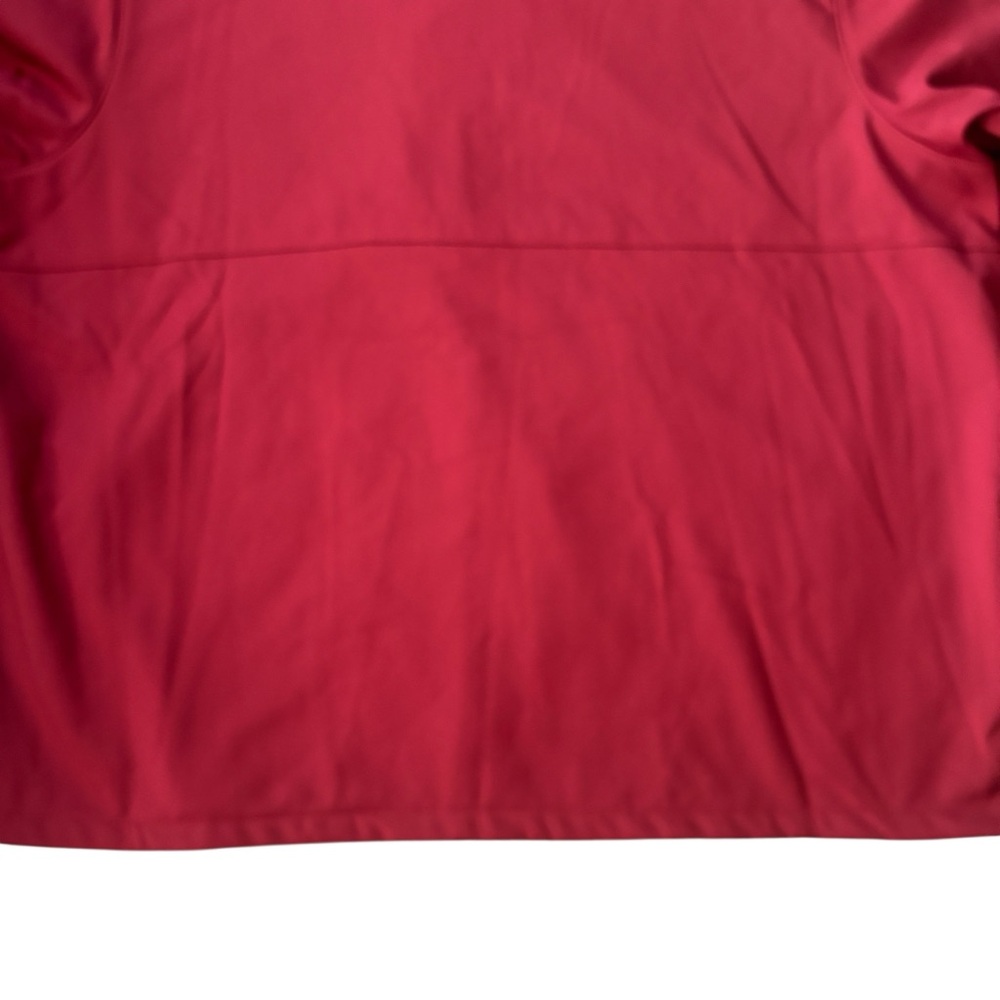 Columbia Men’s Crimson Red Softshell Zip Up Jacket 5XT - Picture 9 of 13